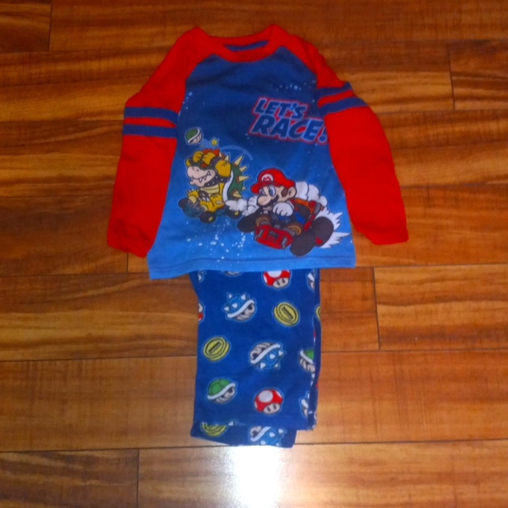 Mario fleece pjs